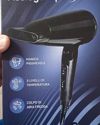 Asciugacapelli nuovo ideale per viaggi