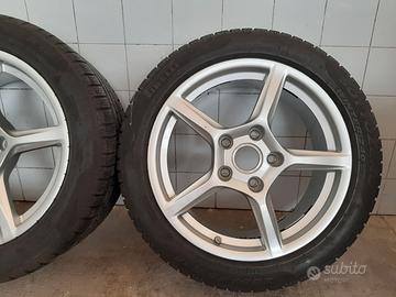 SET 4CERCHI PORSCHE BOXSTER/CAYMAN+GOMME INVERNALI