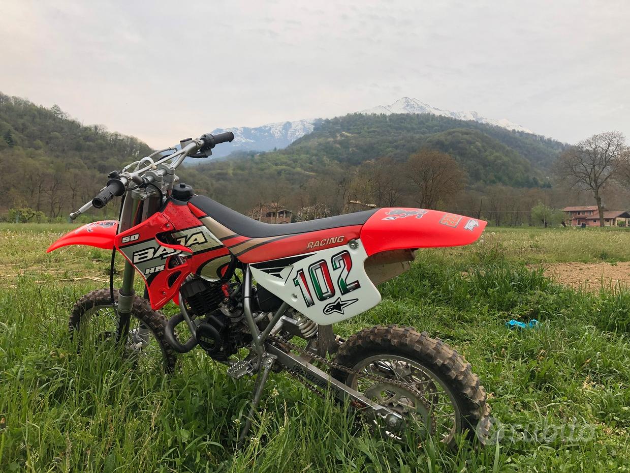 Dirt Bike Mini Moto Hm Baja 50 Hm 50 Usato Enduro Honda Hm 50 Cre