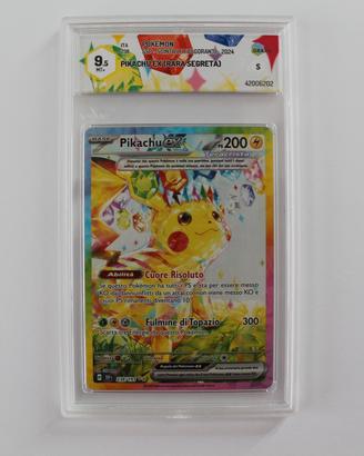 Pokemon Pikachu EX rara segreta