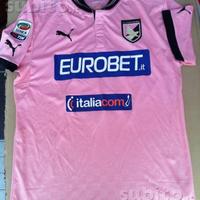 Maglia uff. match worn Palermo da campo indossata