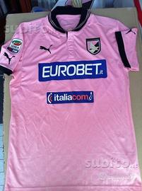 Maglia uff. match worn Palermo da campo indossata