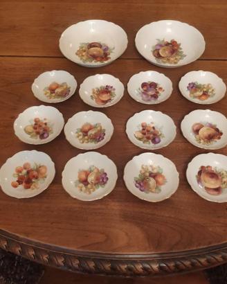 Set 14 pz porcellana Arzberg Bavaria frutta