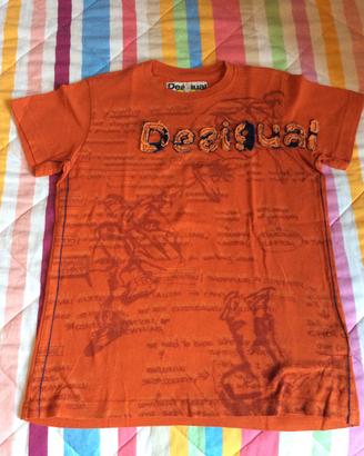 Maglietta bimbo Desigual 7/8 anni