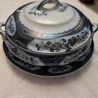 ANTICA ZUPPIERAVINTAGE IN PORCELLANA INGLESE 1923