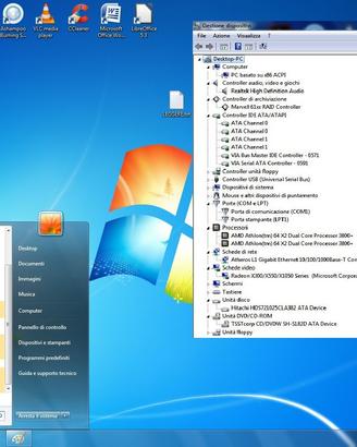 Computer desktop pronto all'uso