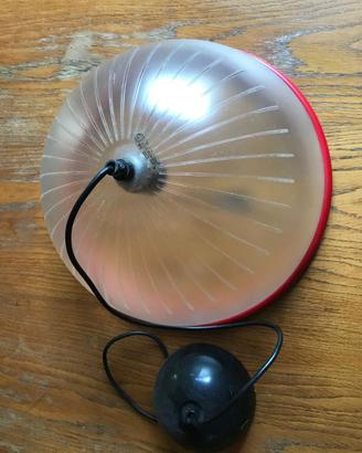 Lampada a sospensione lampadario vintage Guzzini