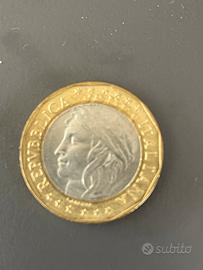 1000 lire con errore