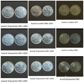 Monete Estere Rare: Paesi Europei ed Extra-UE