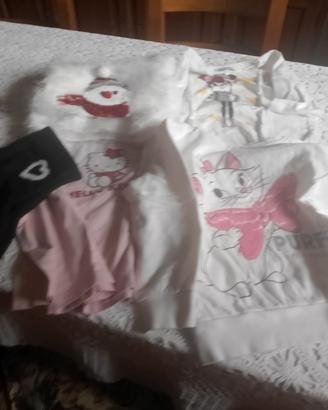 abbigliamento bambina 5/6anni 
