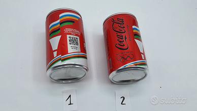 2 lattine Coca Cola Olimpiadi 2026. Nuove. Milano