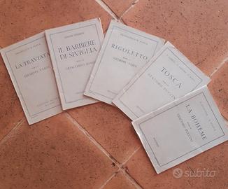 Libretti opera lirica 