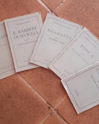 Libretti opera lirica 