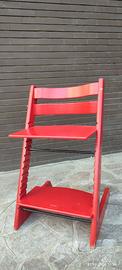 Seggiolone Stokke rosso
