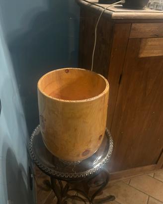 Vaso in legno