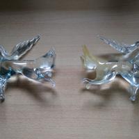 Gatti di vetro decorativi