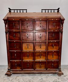 classificatore in legno dell’800