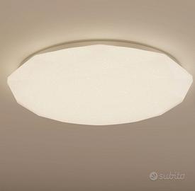 plafoniera Led, intensità e colore regolabili 