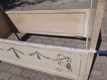 Letto chabby chic vintage