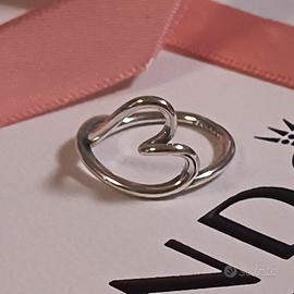 Anello Pandora cuore, in argento 925