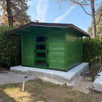 CASETTA IN LEGNO A TELAIO ALBINEA