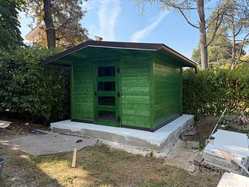 CASETTA IN LEGNO A TELAIO ALBINEA