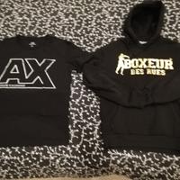 set felpa e t-shirt uomo XL 