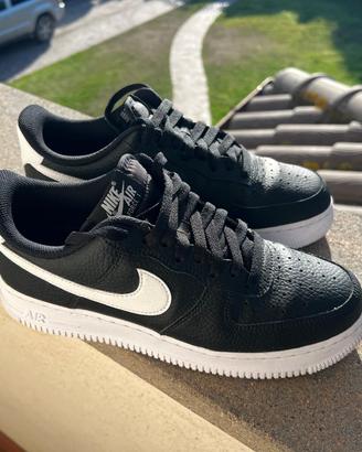 Nike Air Force 1 '07 Low – Black/White – Taglia 42