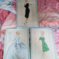 Tre cornici Modello Mueller numerate 