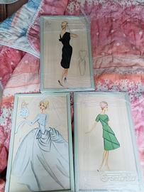 Tre cornici Modello Mueller numerate 