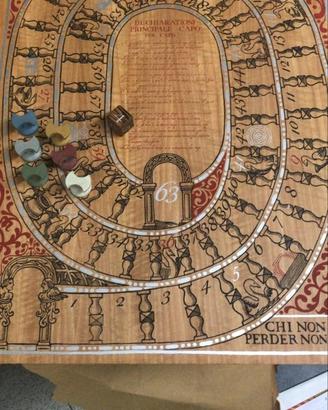 Gioco dell'oca in legno