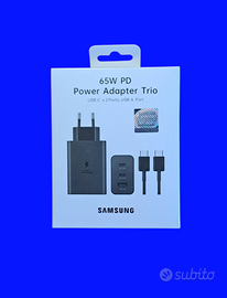 Caricabatterie Samsung 65W 3 in 1 Ultra rapido