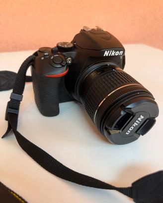 NIKON D3500 18-55 VR + obiettivo 50 mm. F 1.8G 