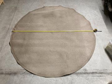 tappeto rotondo diametro 185 esterno/interno