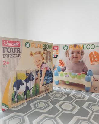 2 scatole giochi 18 mesi / 2 anni