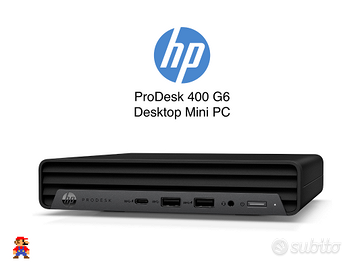 HP ProDesk 400 G6 Desktop Mini PC i5 16RAM 512SSD