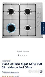 Piano cottura electrolux 4 fuochi 60cm NUOVO