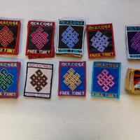TOPPE / PATCHES del tibet e altre varie