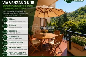 APPARTAMENTO CON AMPIO TERRAZZO E POSTO AUTO !!