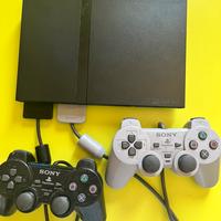 PlayStation 2 + 2 controller originali + giochi