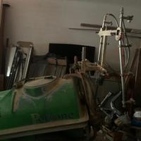 Motocoltivatore e pompa irrigazione