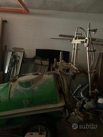 Motocoltivatore e pompa irrigazione