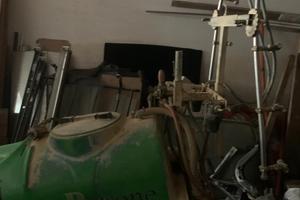 Motocoltivatore e pompa irrigazione