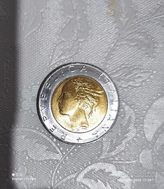 Per soli collezionisti 500 lire del 1987 