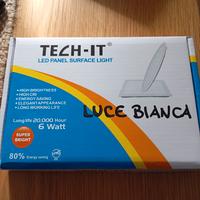 Faretti led luce bianca 6 W