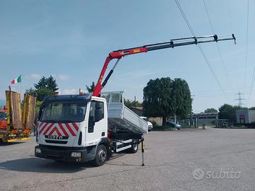 Iveco Eurocargo 80E18 E5 gru e ribaltabile