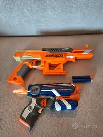 n.2 pistole giocattolo Nerf 