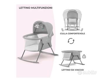 Lettino da viaggio con borsa