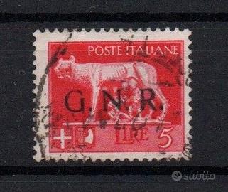 Repubblica Sociale Italiana 1943 Usato  Lotto 4709