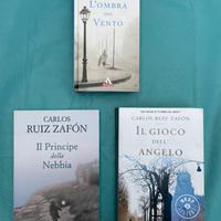 3 libri best sellere di Carlos Ruiz Zafon
